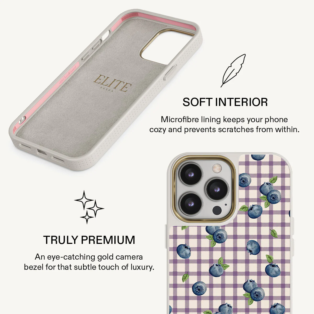 Blueberry Muffin - iPhone 14 Pro Case - Image 24