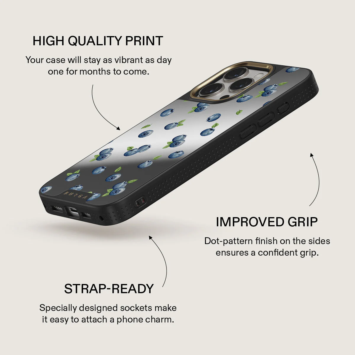 Blueberry Muffin - iPhone 14 Pro Case - Image 31