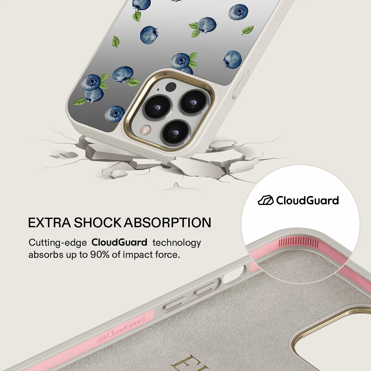 Blueberry Muffin - iPhone 14 Pro Case - Image 56