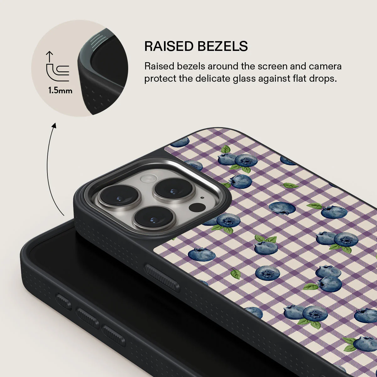 Blueberry Muffin - iPhone 15 Pro Case - Image 15