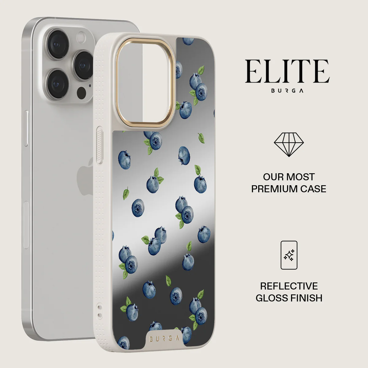 Blueberry Muffin - iPhone 15 Pro Case - Image 55
