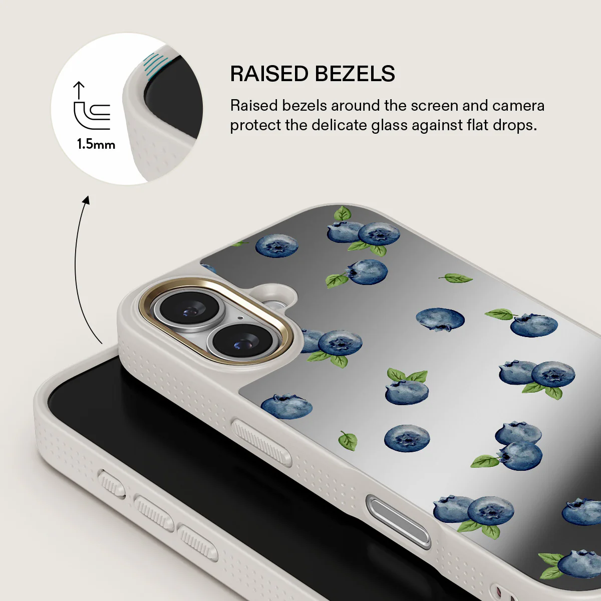 Blueberry Muffin - iPhone 16 Case - Image 59
