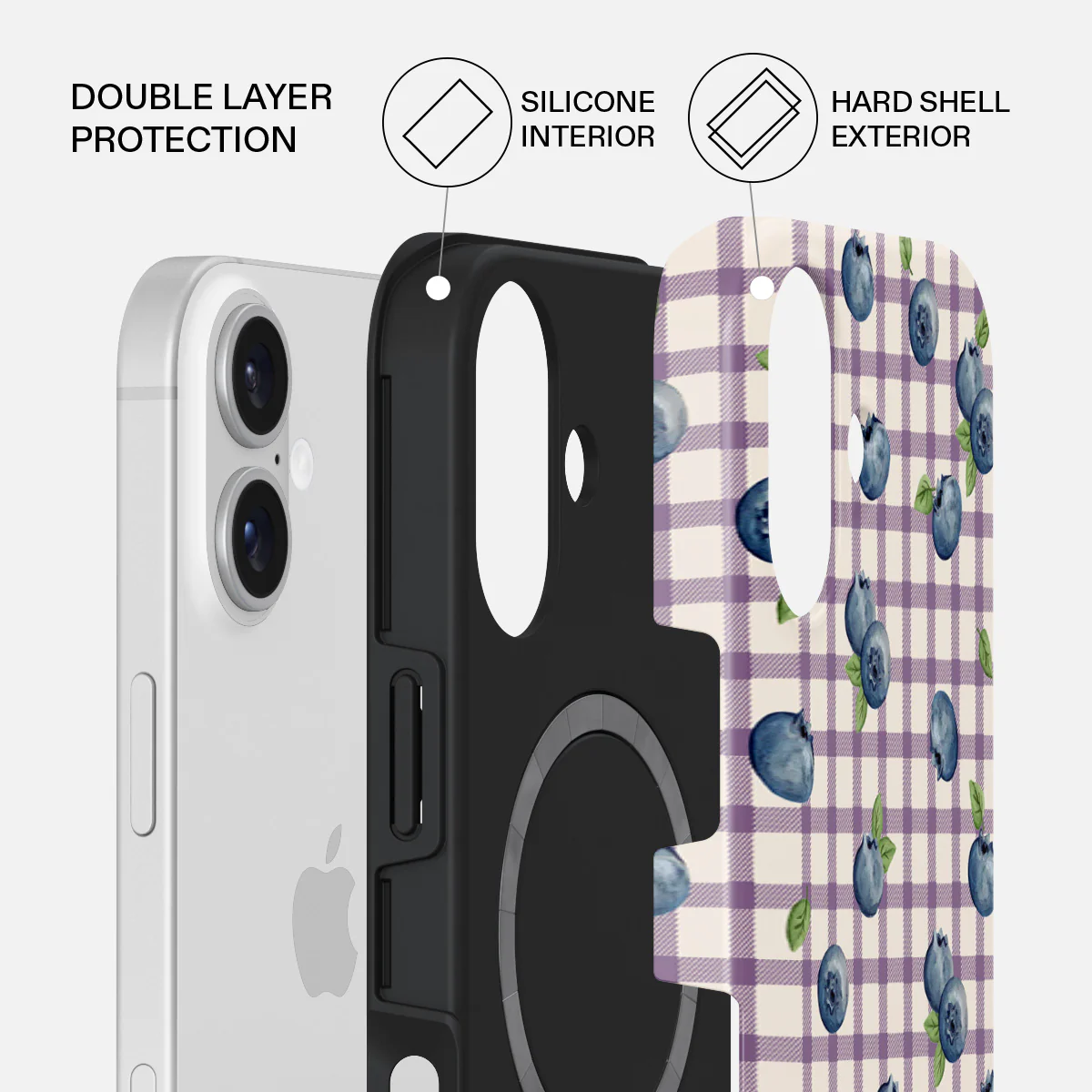 Blueberry Muffin - iPhone 16 Plus Case - Image 2