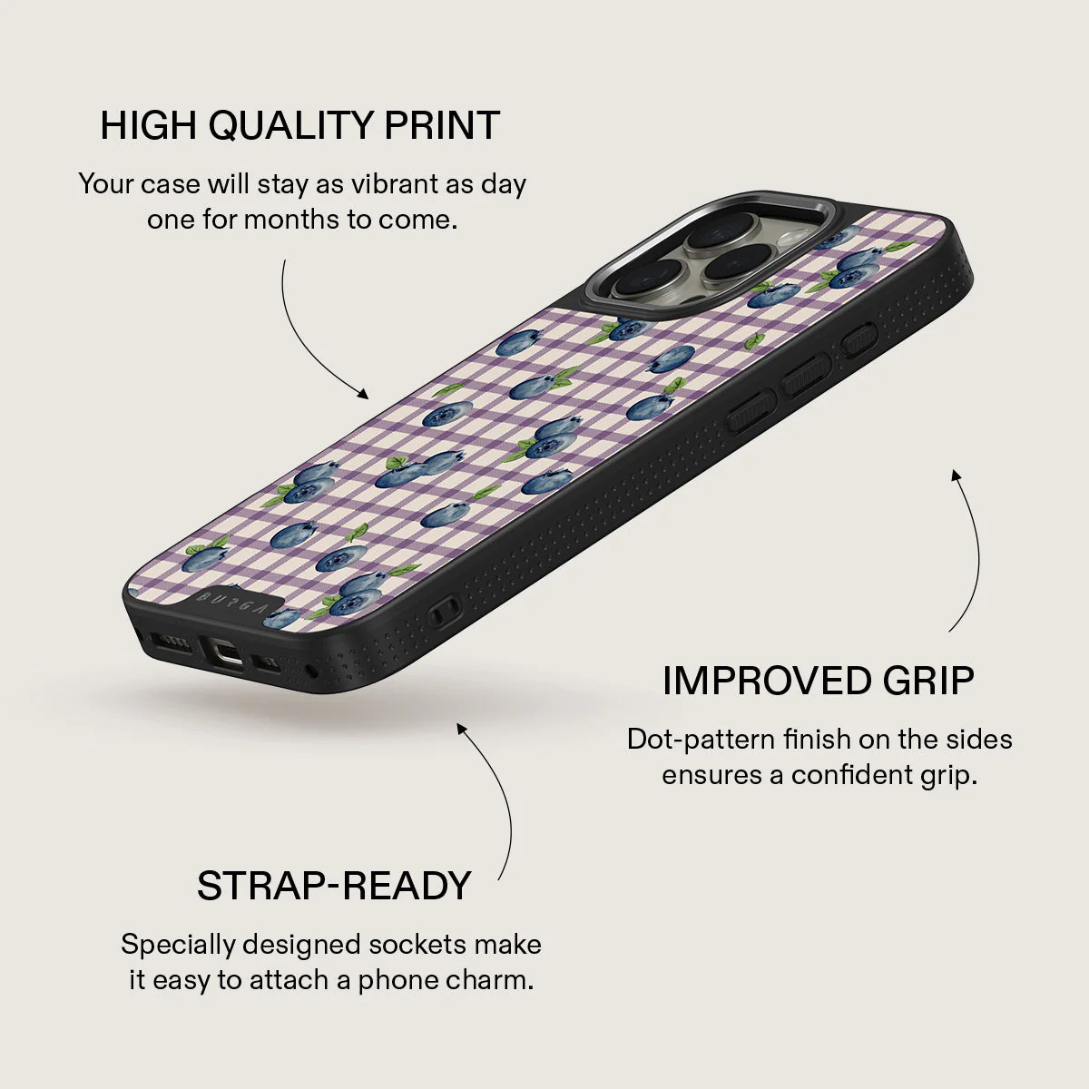 Blueberry Muffin - iPhone 16 Pro Max Case - Image 17