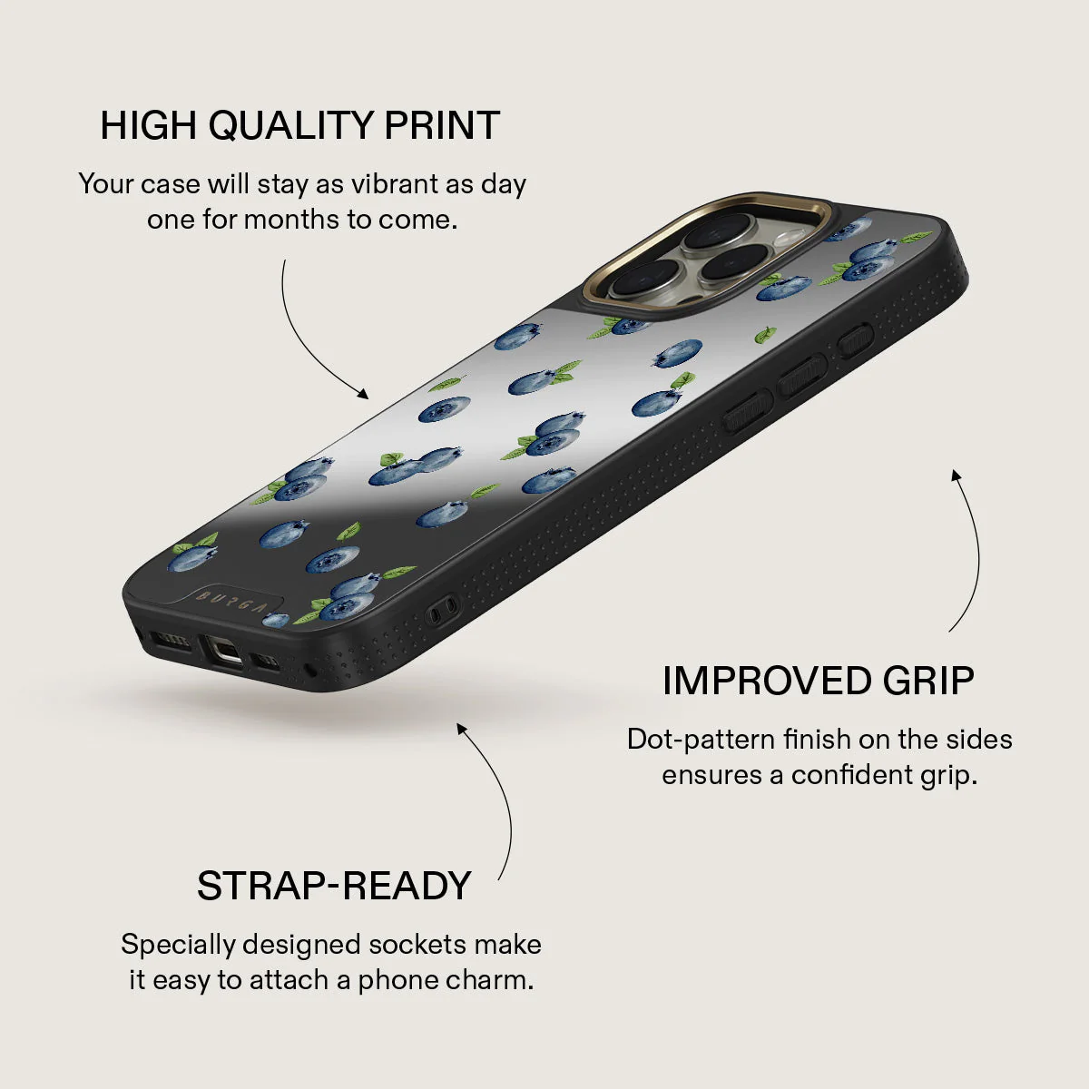 Blueberry Muffin - iPhone 16 Pro Max Case - Image 32