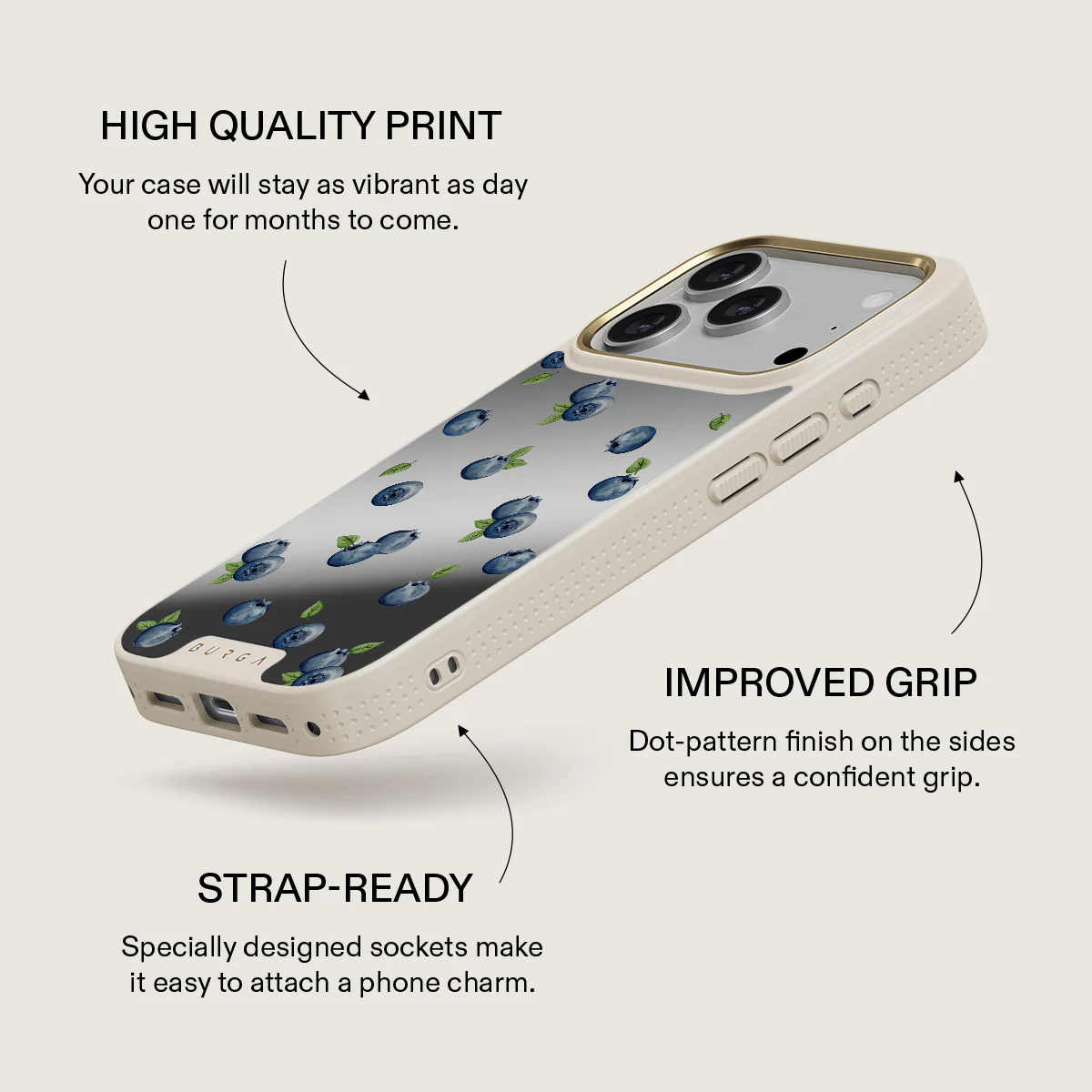 Blueberry Muffin - iPhone 17 Pro Case - Image 59