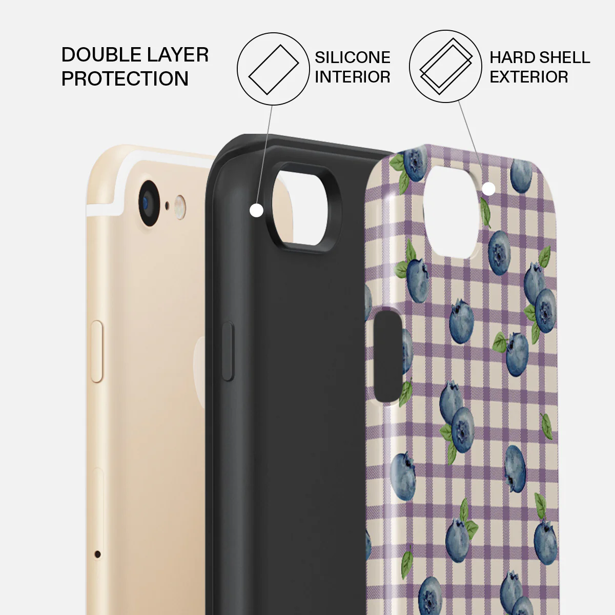Blueberry Muffin - iPhone 7 / iPhone 8 Case - Image 6