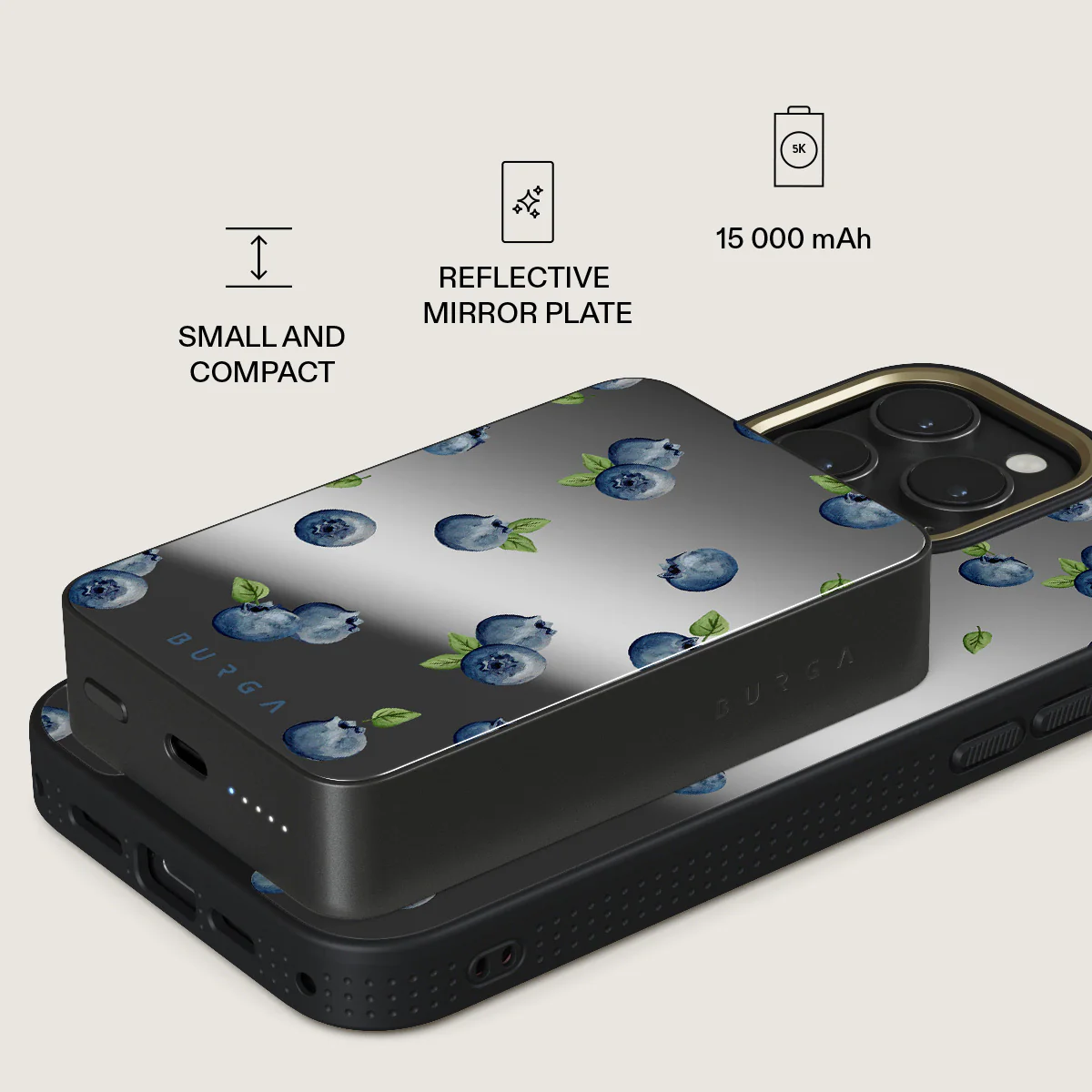 Blueberry Muffin - Magnetic Power Bank - Image 77