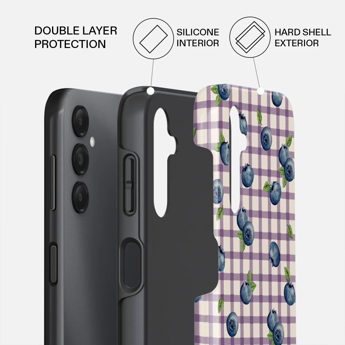 Blueberry Muffin - Samsung Galaxy A14 5G Case - Image 2