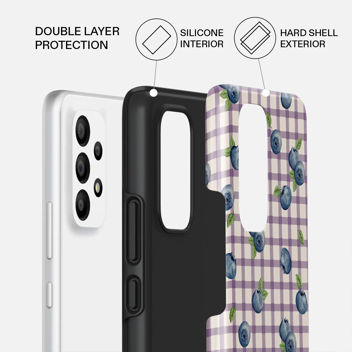 Blueberry Muffin - Samsung Galaxy A33 Case - Image 2