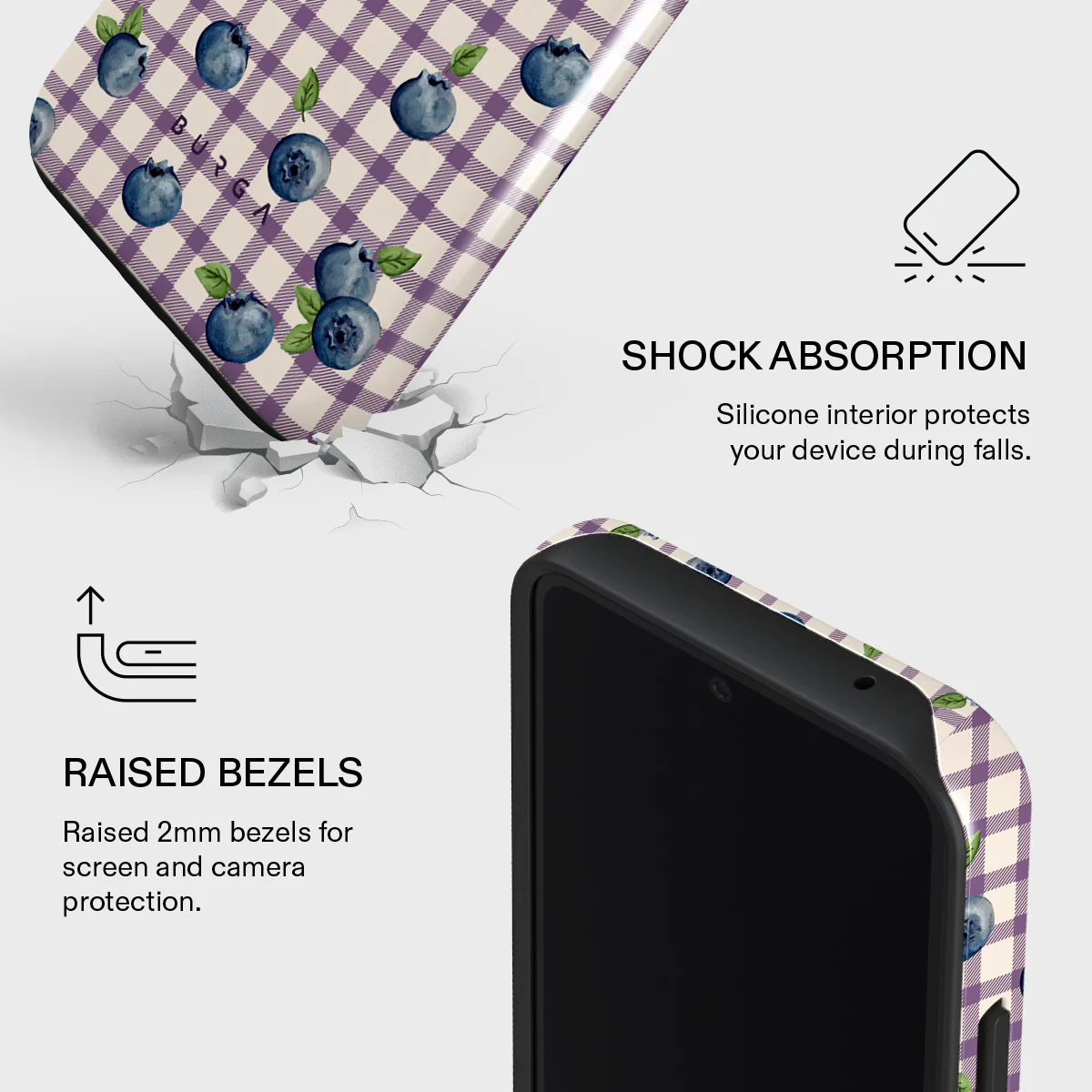 Blueberry Muffin - Samsung Galaxy A55 Case - Image 4