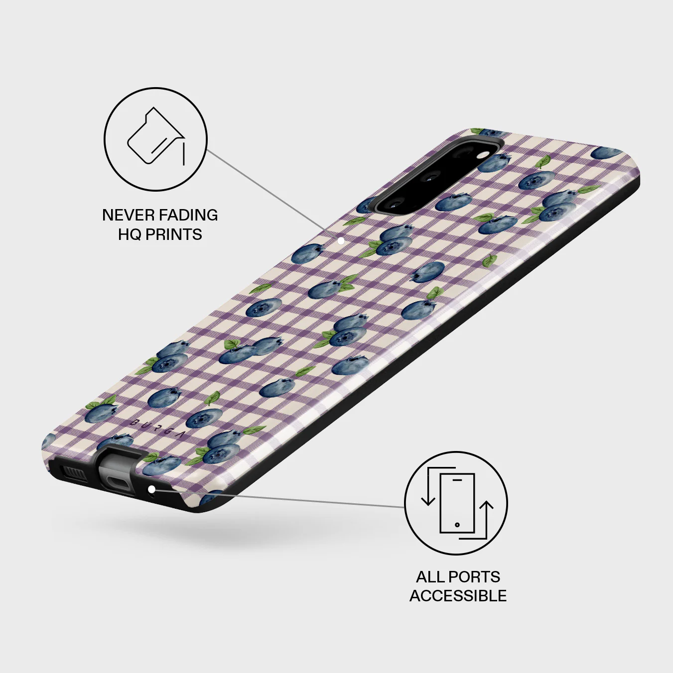 Blueberry Muffin - Samsung Galaxy S20 FE 4G / 5G Case - Image 3