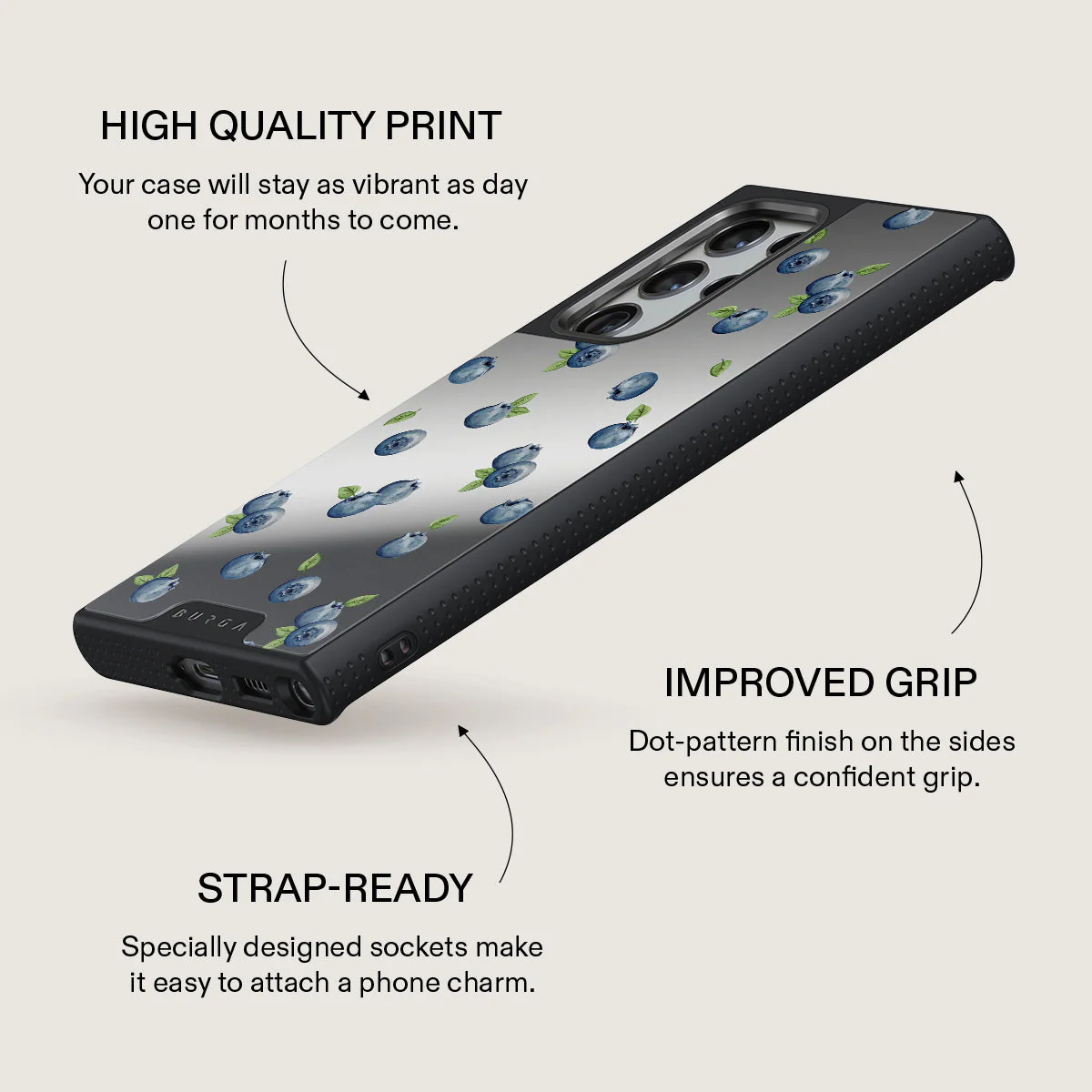 Blueberry Muffin - Samsung Galaxy S23 Ultra Case - Image 39