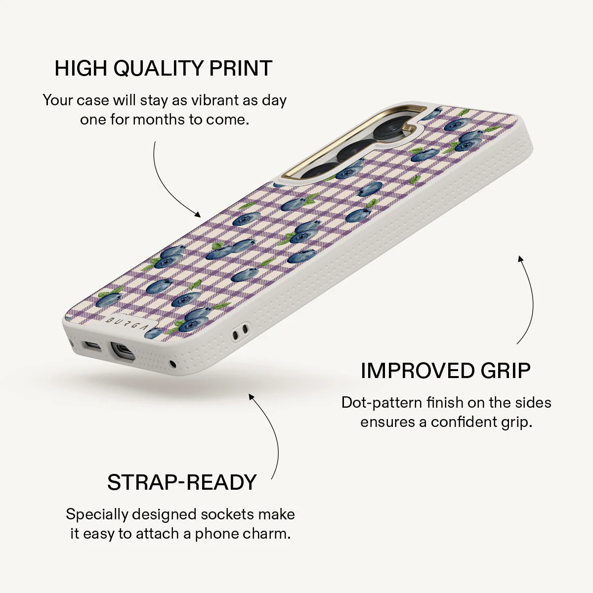 Blueberry Muffin - Samsung Galaxy S25 Plus Case - Image 23