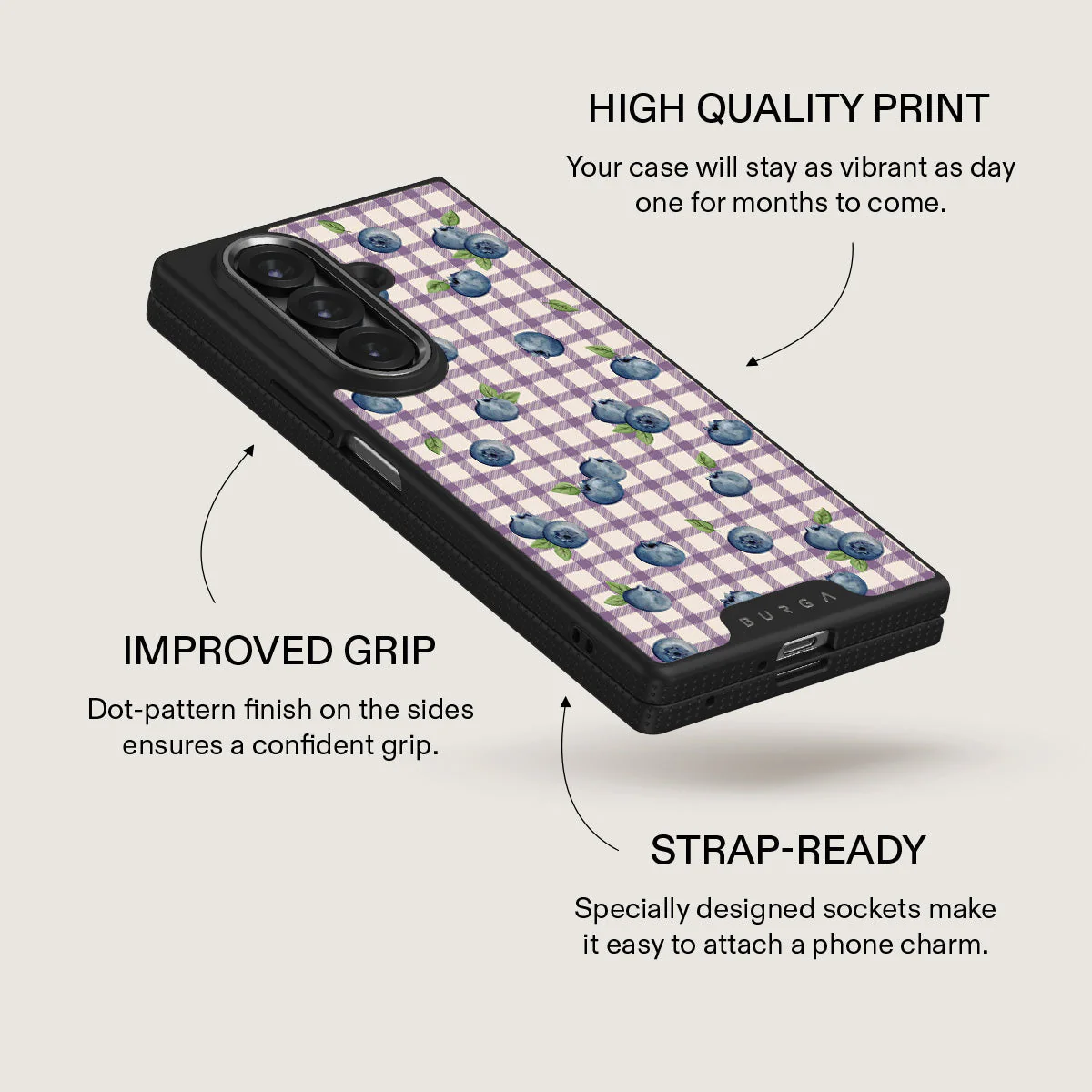 Blueberry Muffin - Samsung Galaxy Z Fold 7 Case - Image 12