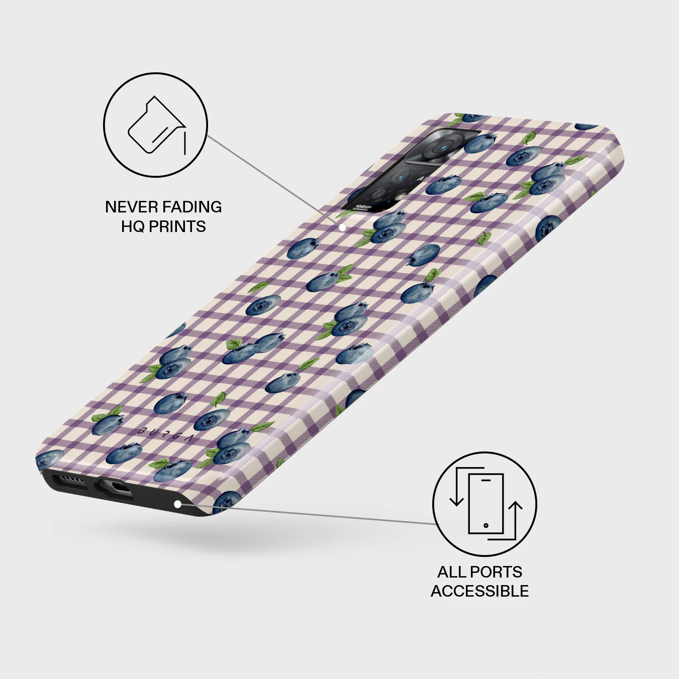 Blueberry Muffin - Xiaomi Redmi Note 11 Pro Case - Image 3