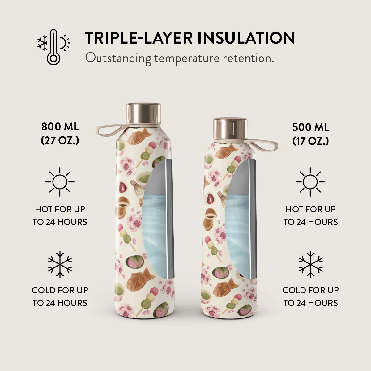 Café Haru - Water Bottle - Image 6