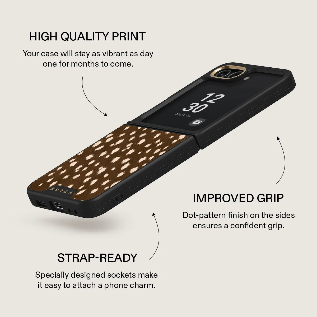 Cinnamon Roll - Samsung Galaxy Z Flip 5 Case - Image 12