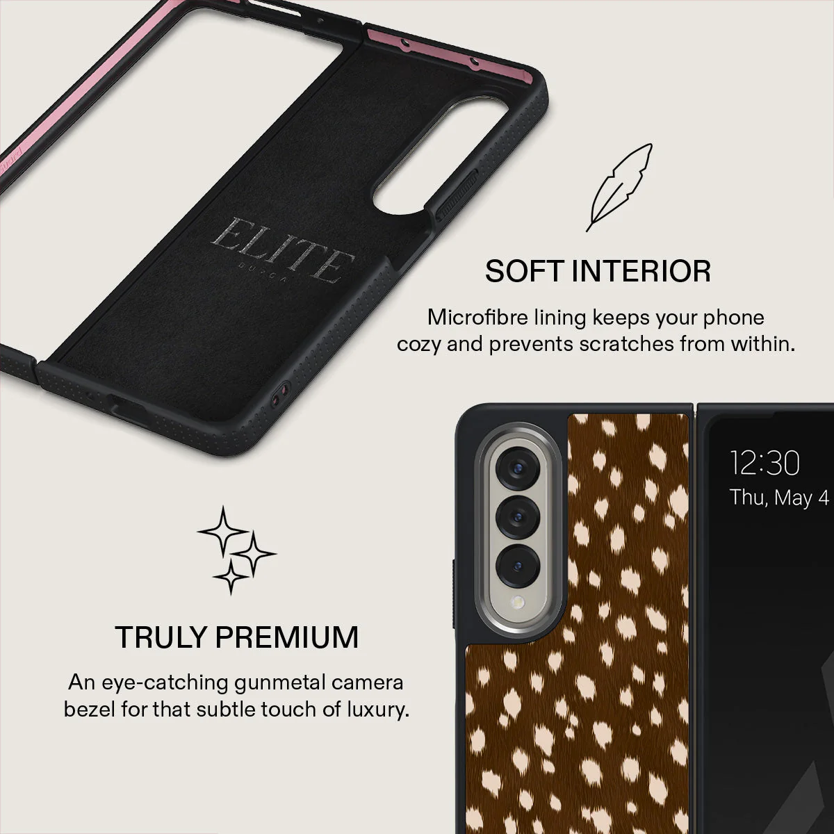 Cinnamon Roll - Samsung Galaxy Z Fold 4 Case - Image 18