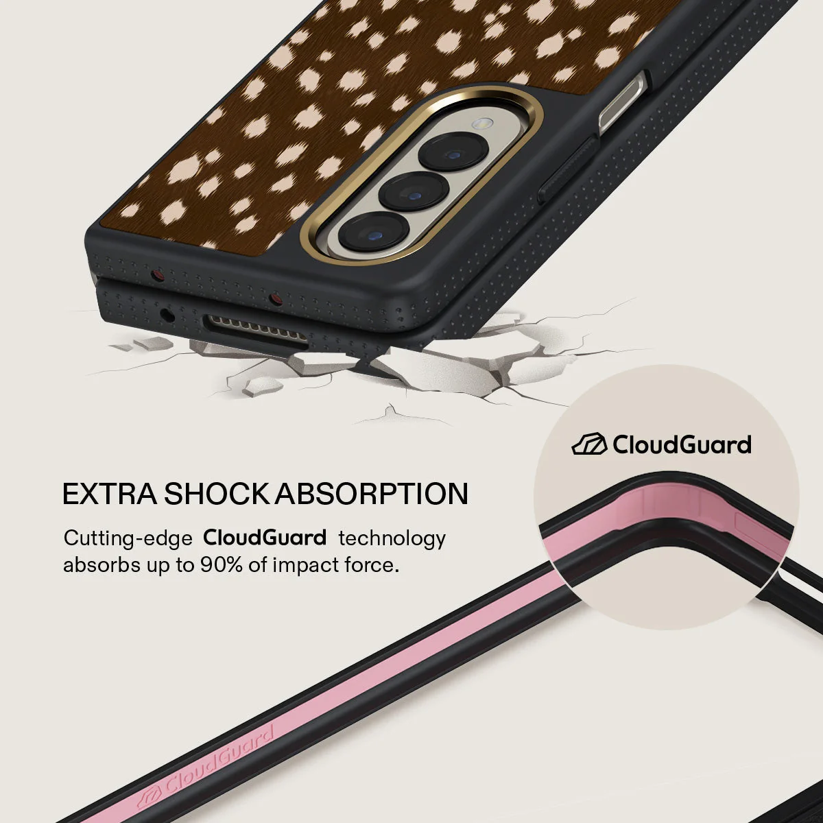 Cinnamon Roll - Samsung Galaxy Z Fold 4 Case - Image 8
