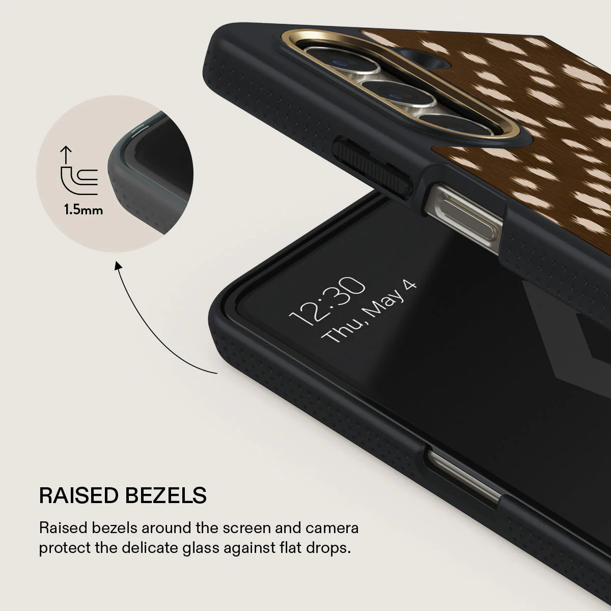 Cinnamon Roll - Samsung Galaxy Z Fold 5 Case - Image 4
