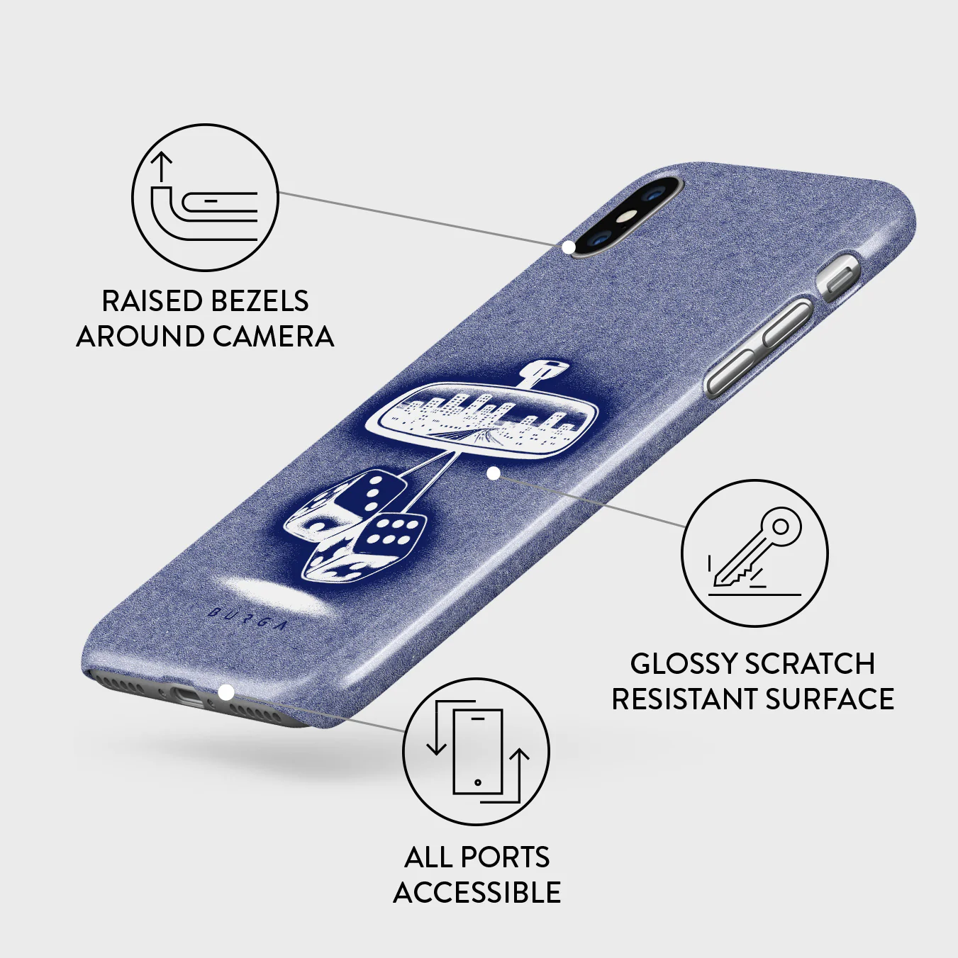 City Lights - iPhone X / XS Case - Image 3