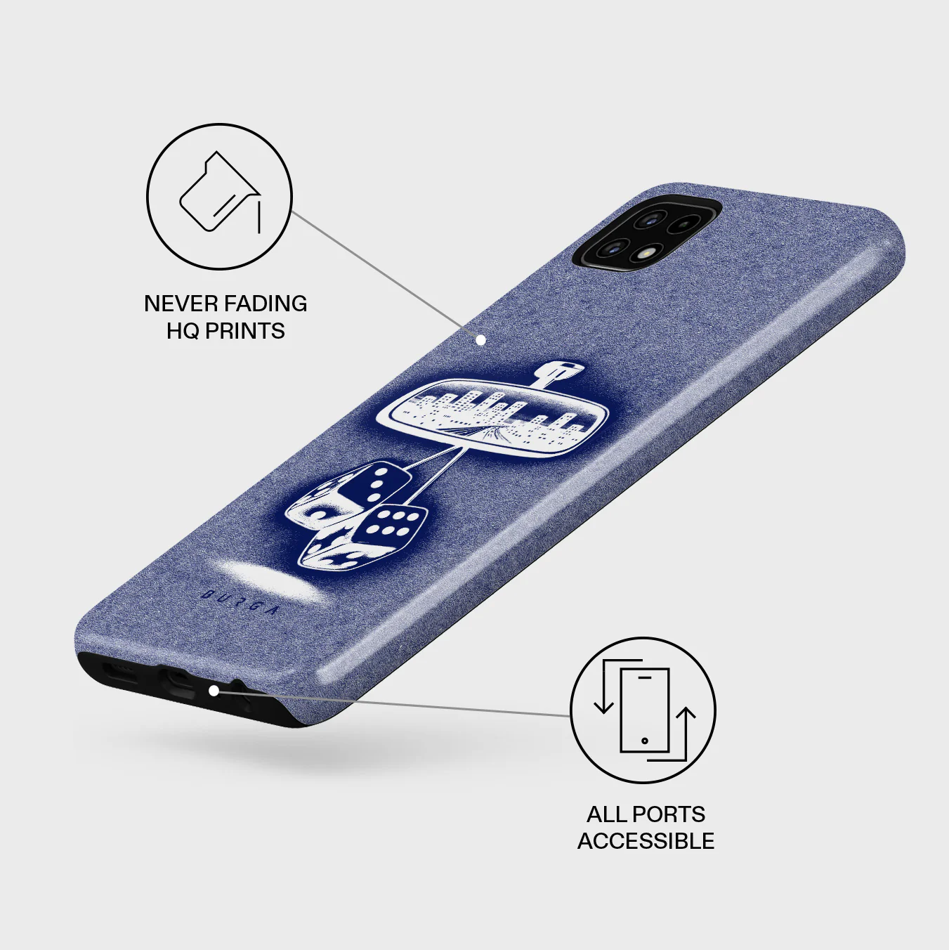 City Lights - Samsung Galaxy A22 5G Case - Image 3