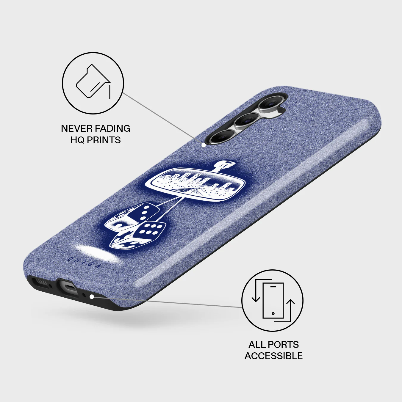 City Lights - Samsung Galaxy A55 Case - Image 3