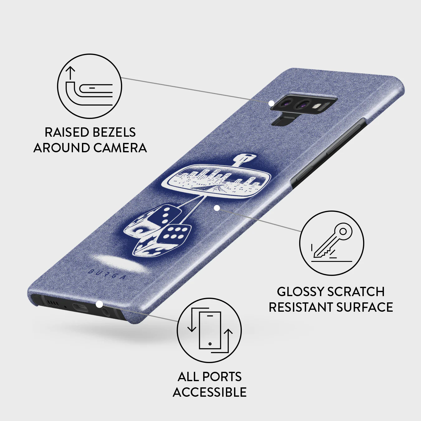 City Lights - Samsung Galaxy Note 9 Case - Image 3