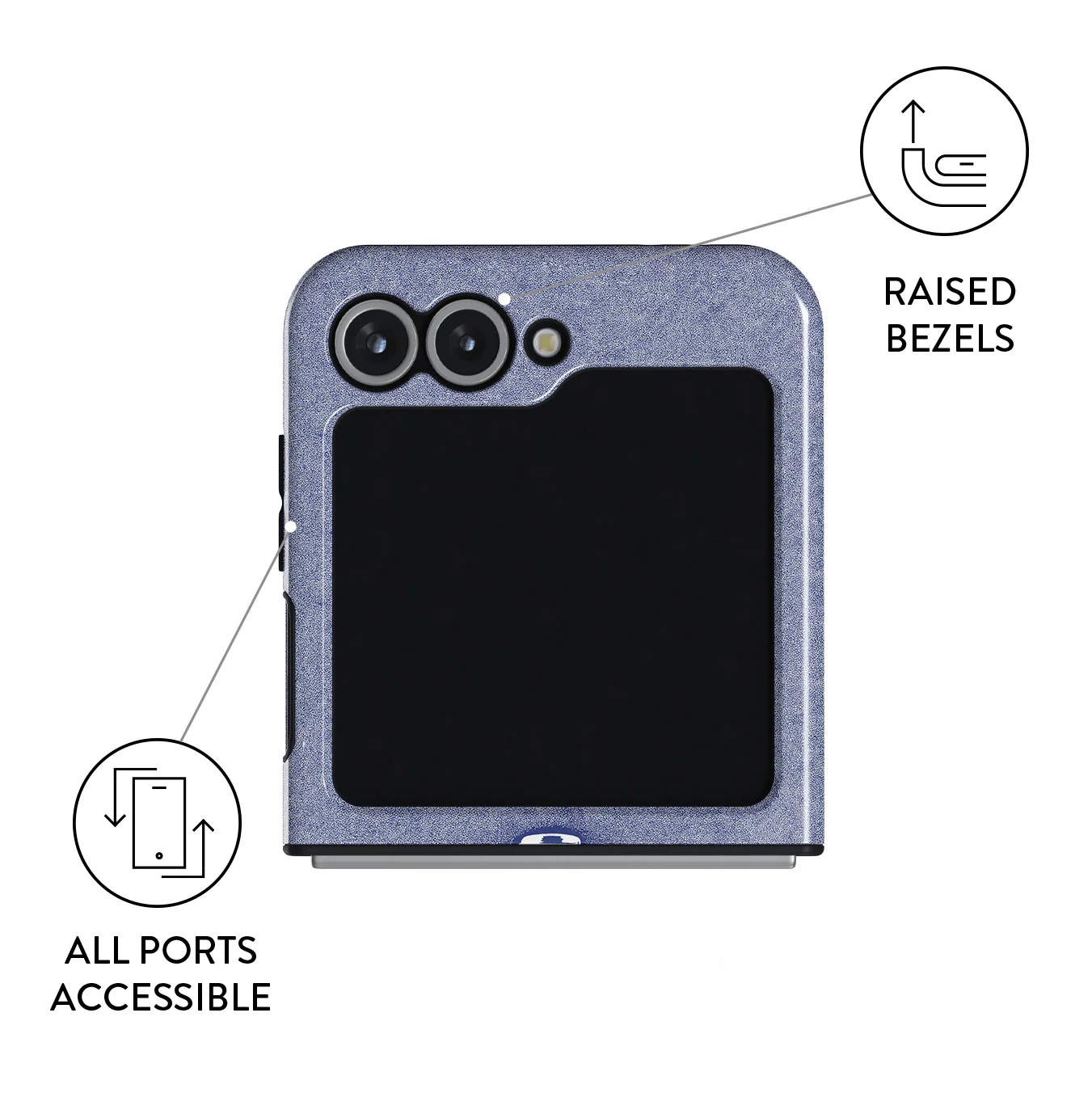 City Lights - Samsung Galaxy Z Flip 7 FE Case - Image 3