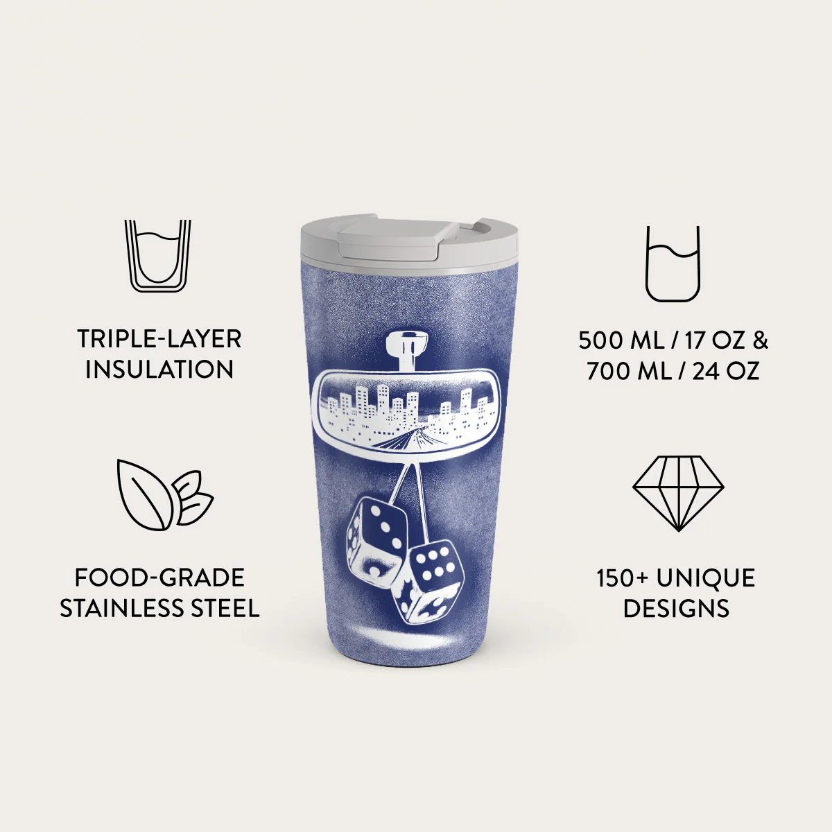 City Lights - Travel Mug - Image 7