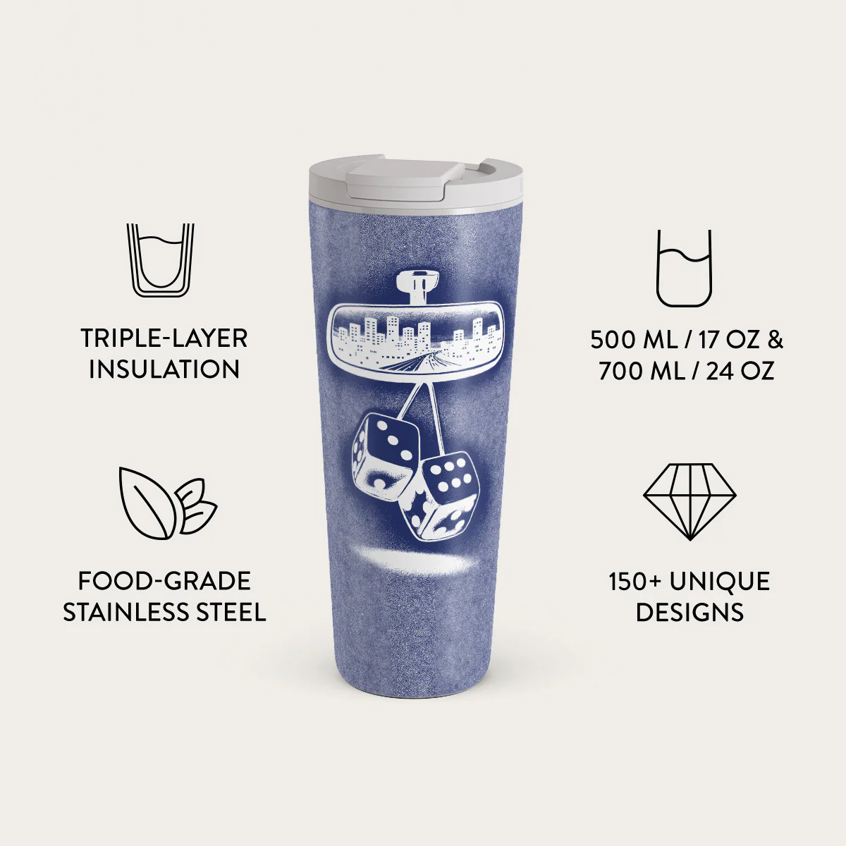City Lights - Travel Mug - Image 9