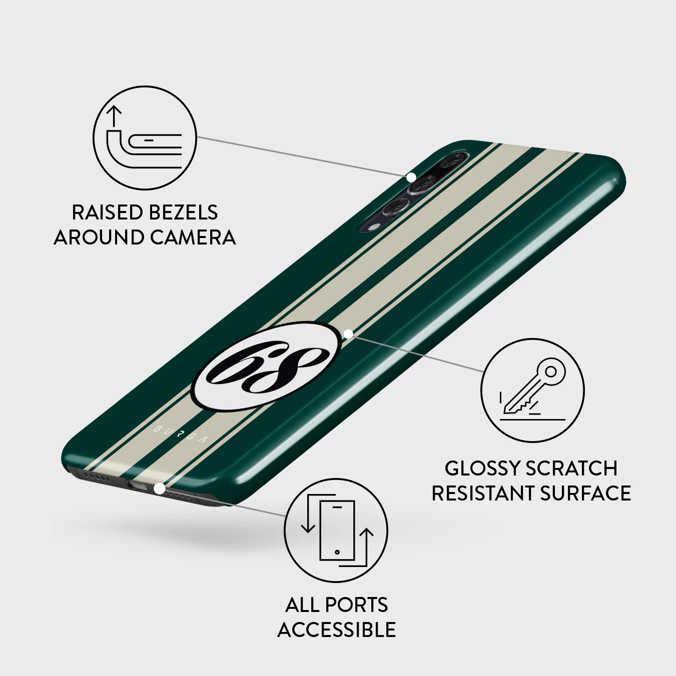 Classic Racing - Huawei P20 Case - Image 3