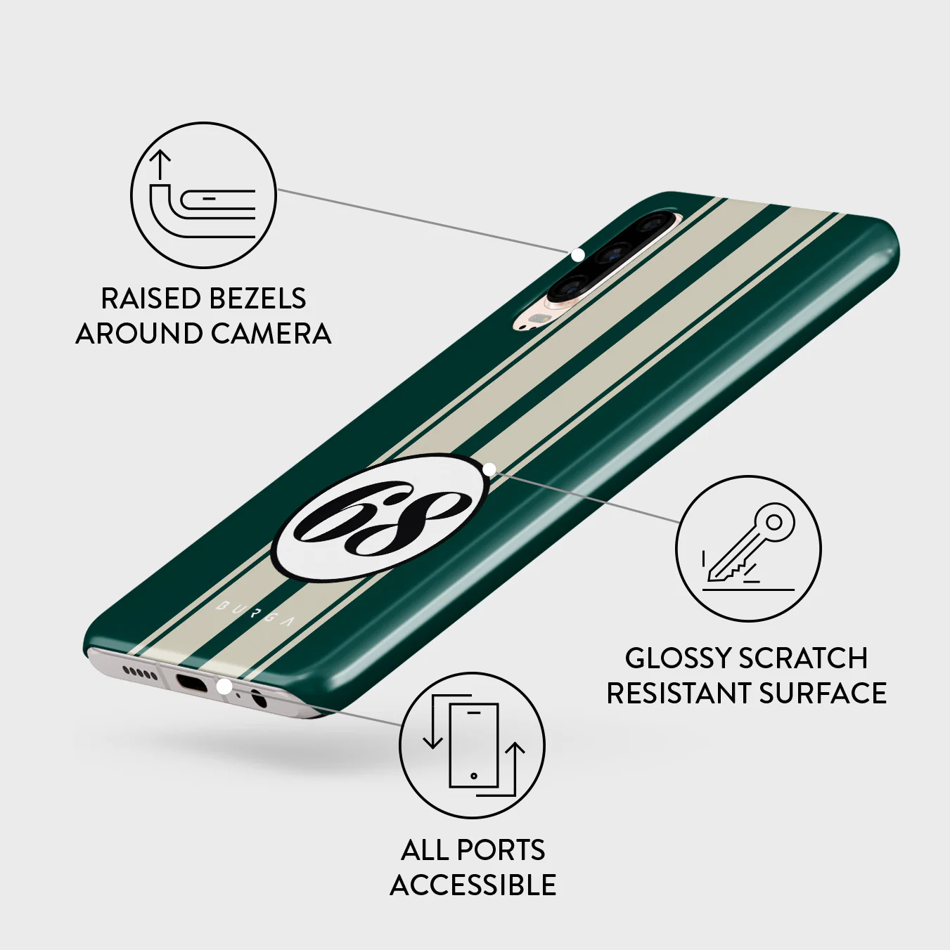 Classic Racing - Huawei P30 Case - Image 3