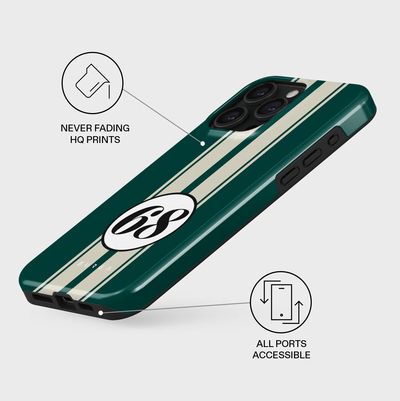 Classic Racing - iPhone 15 Pro Max Case - Image 3