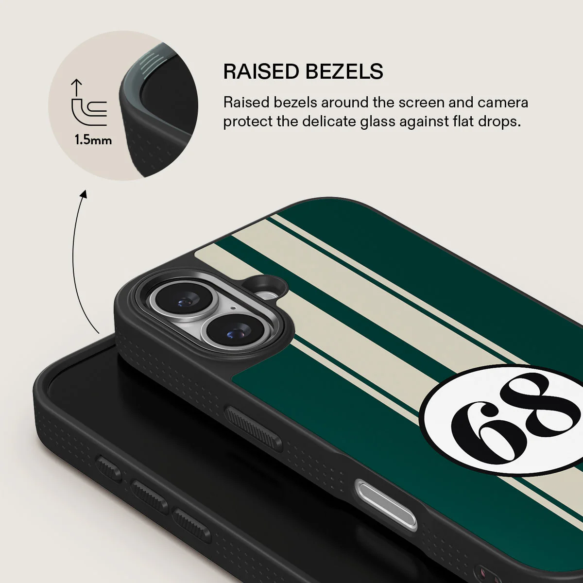 Classic Racing - iPhone 16 Plus Case - Image 16