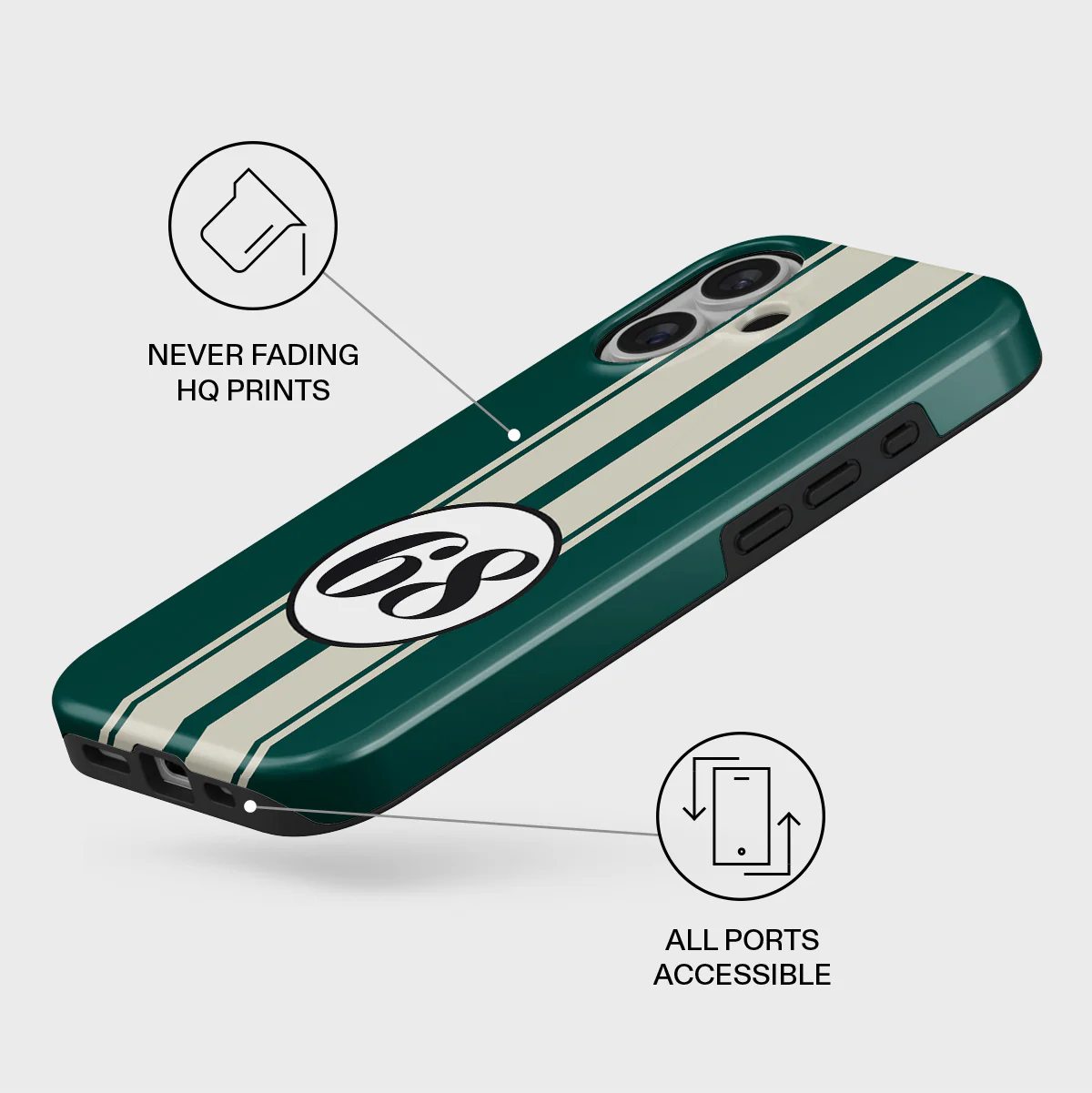 Classic Racing - iPhone 16 Plus Case - Image 3
