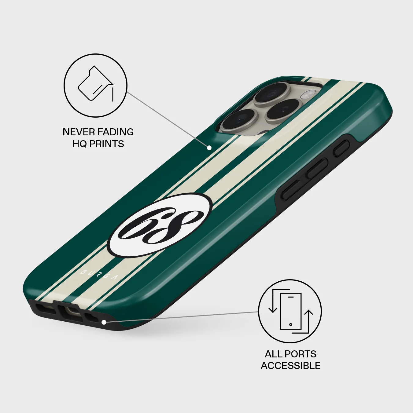 Classic Racing - iPhone 16 Pro Max Case - Image 3