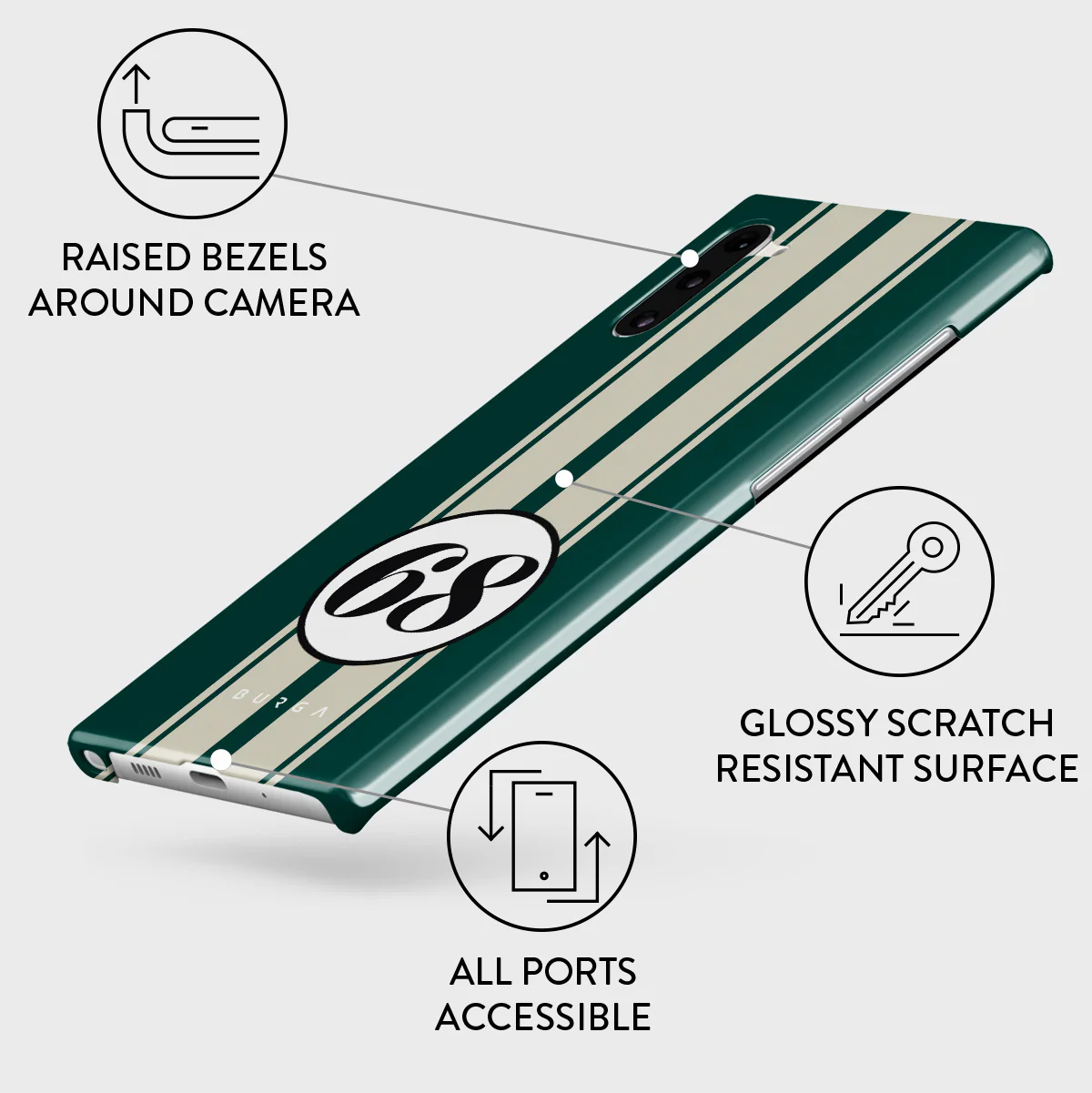 Classic Racing - Samsung Galaxy Note 10 Case - Image 3