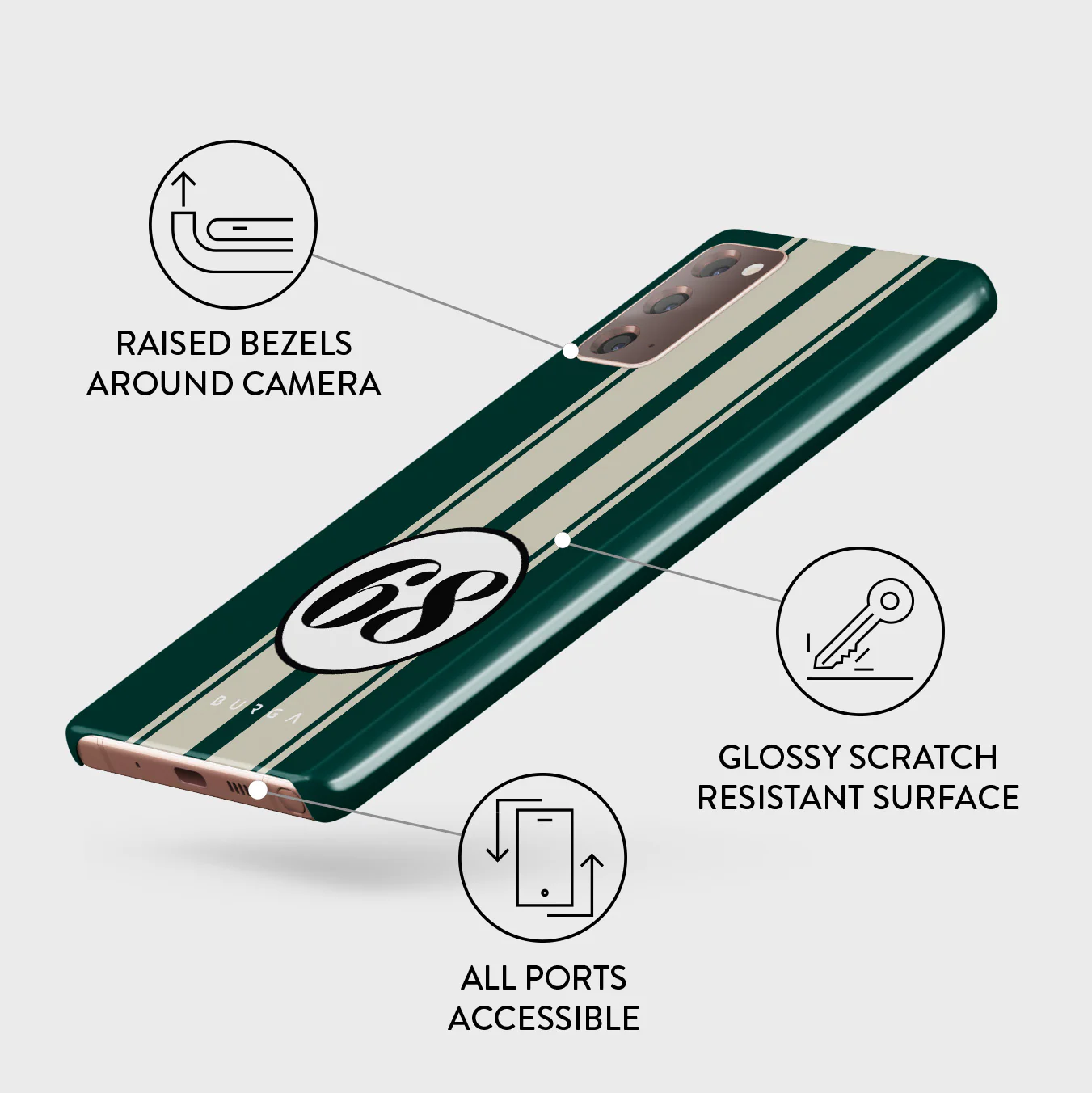 Classic Racing - Samsung Galaxy Note 20 4G / 5G Case - Image 3
