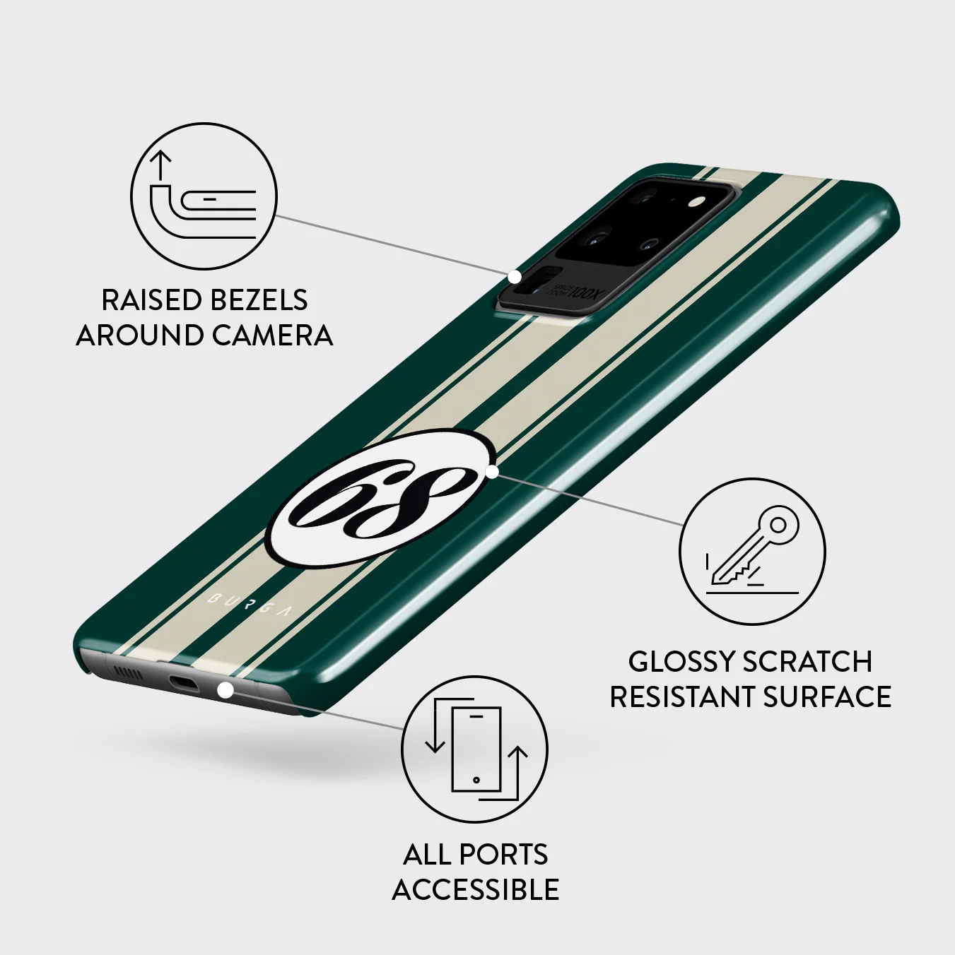 Classic Racing - Samsung Galaxy S20 Ultra 4G / 5G Case - Image 3