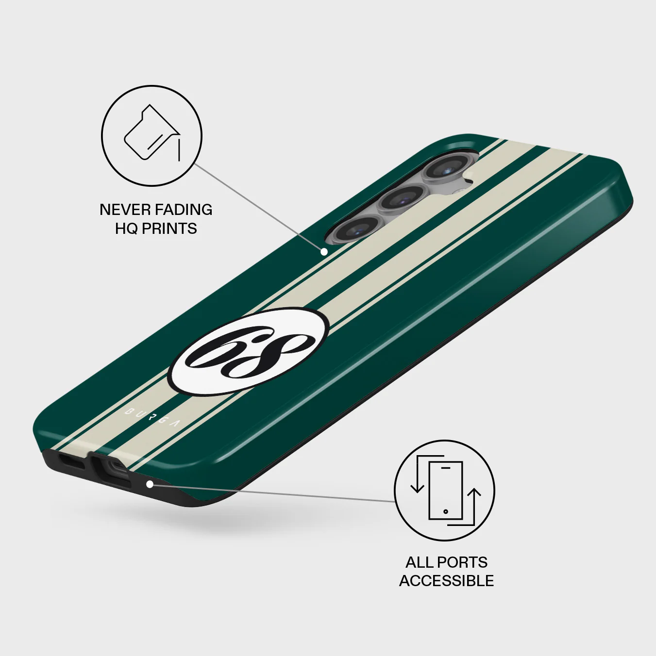 Classic Racing - Samsung Galaxy S24 FE Case - Image 3