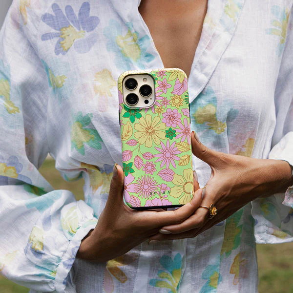 Amalfi Coast - Colorful Floral Samsung Galaxy S26 Case - Image 68