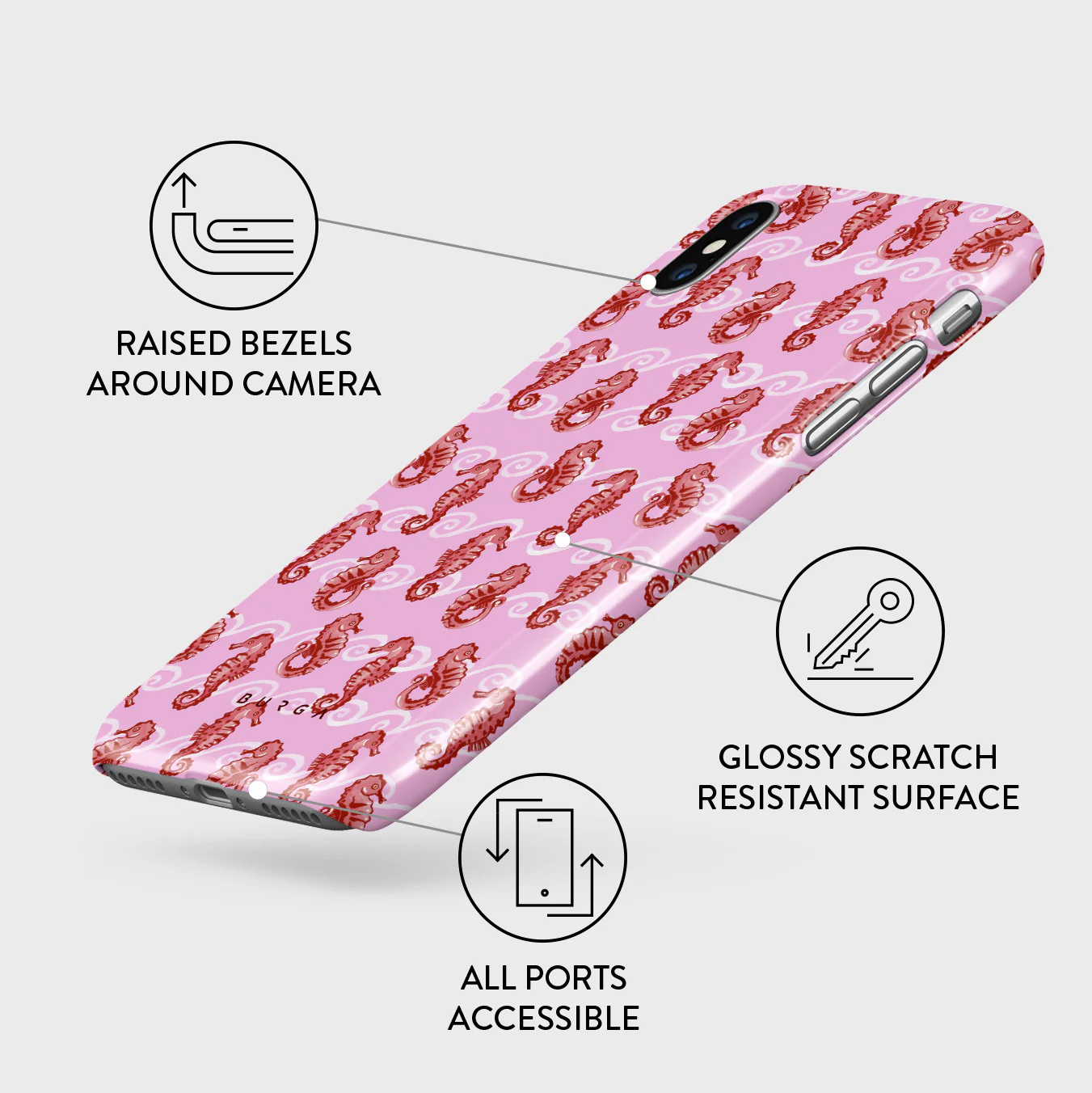 Coral Reef - iPhone X / XS Case - Image 3