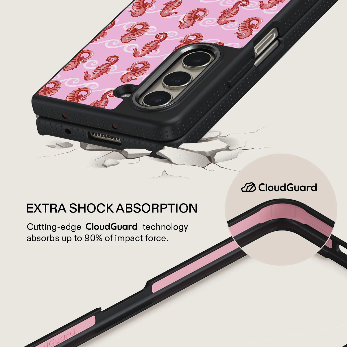 Coral Reef - Samsung Galaxy Z Fold 5 Case - Image 10