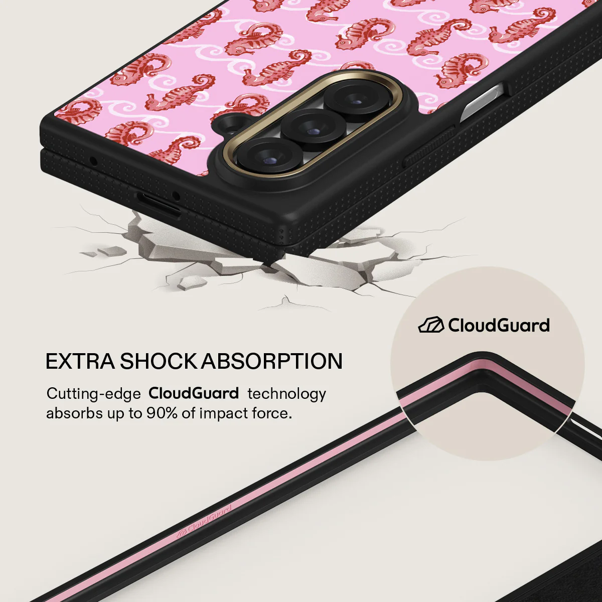 Coral Reef - Samsung Galaxy Z Fold 7 Case - Image 3