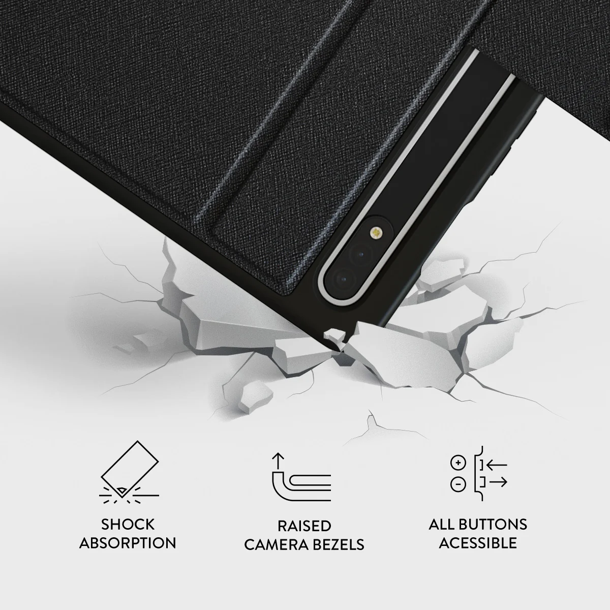 Crossed Path - Samsung Galaxy Tab S8+/S7+/S7 FE Case - Image 3