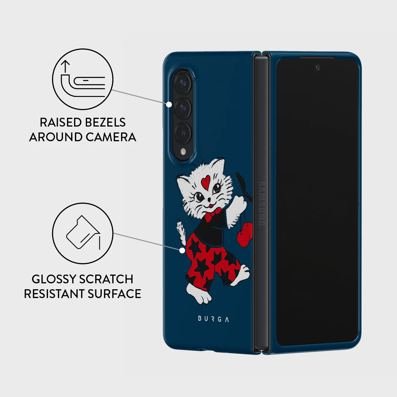 Crossed Path - Samsung Galaxy Z Fold 4 Case - Image 3