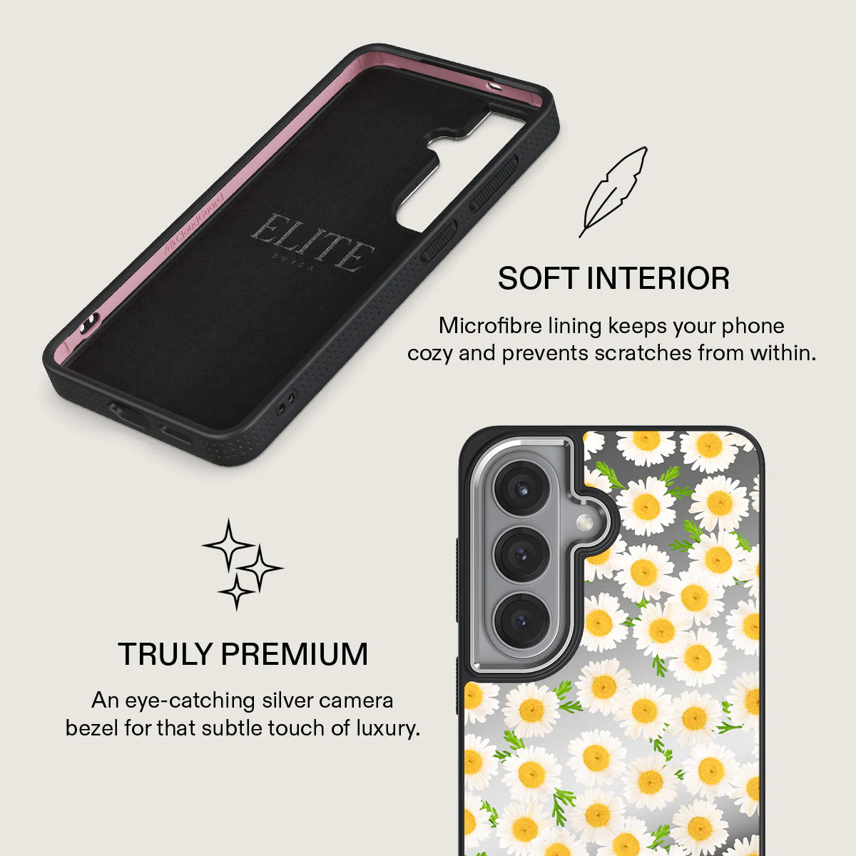 Pure Bliss - Daisy Samsung Galaxy S26 Plus Case - Image 62