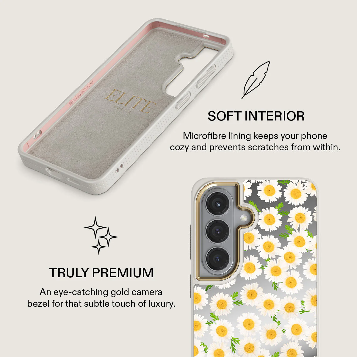 Pure Bliss - Daisy Samsung Galaxy S26 Plus Case - Image 80